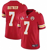 Nike Men & Women & Youth Chiefs 7 Harrison Butker Red 2021 Super Bowl LV Vapor Untouchable Limited Jersey,baseball caps,new era cap wholesale,wholesale hats